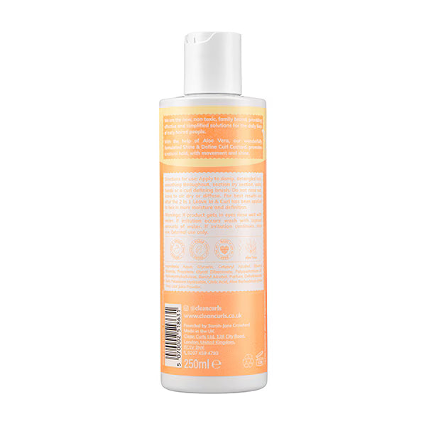 Clean Curls curl custard for definition - British product