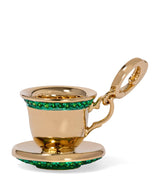 Harrods Annoushka x Harrods Yellow Gold and Tsavorite My Life in Charms Teacup Charm 12mm x 17mm- Buy online at McGrocer
