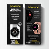 Sekonda Flex Plus smart watch silver mesh band, UK version