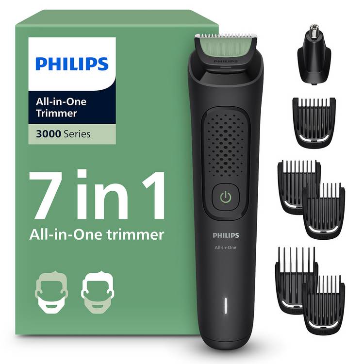 Philips Series 3000 Multigroom 7-in-1 trimmer - British product