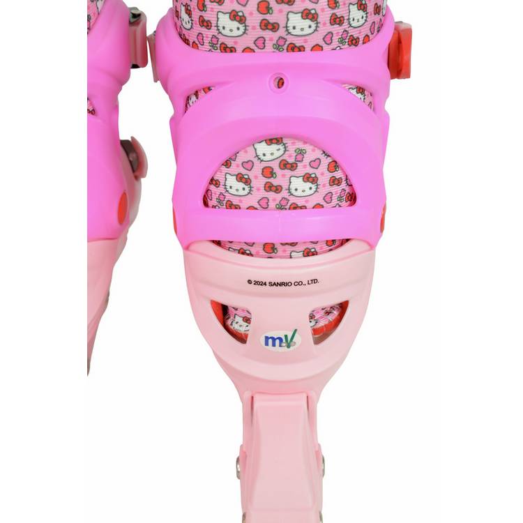 Hello Kitty adjustable inline skates multicolour - British product