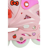 Hello Kitty adjustable inline skates multicolour - British product