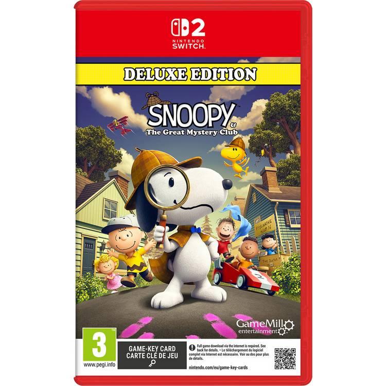 Snoopy The Great Mystery Club Nintendo Switch 2 game (British brand)