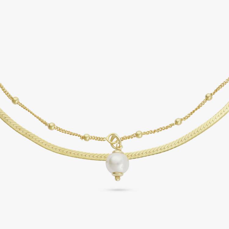 Revere double strand pearl bracelet 20cm, UK version