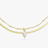 Revere double strand pearl bracelet 20cm, UK version