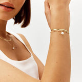 Revere double strand pearl bracelet 20cm, UK version