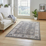 Argos Think Rugs Vintage Green Short Pile Rug 120x170cm- Buy online at McGrocer