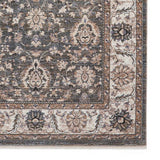 Think Rugs vintage green short pile rug 120x170cm, imported from the UK