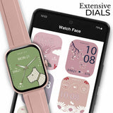 Radley smart watch pink silicone strap - British product