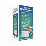 Menkind light up memo board with dry erase marker (British brand)