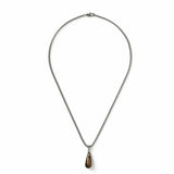 Uncommon Souls silver tone stone pendant necklace 50cm (British brand)