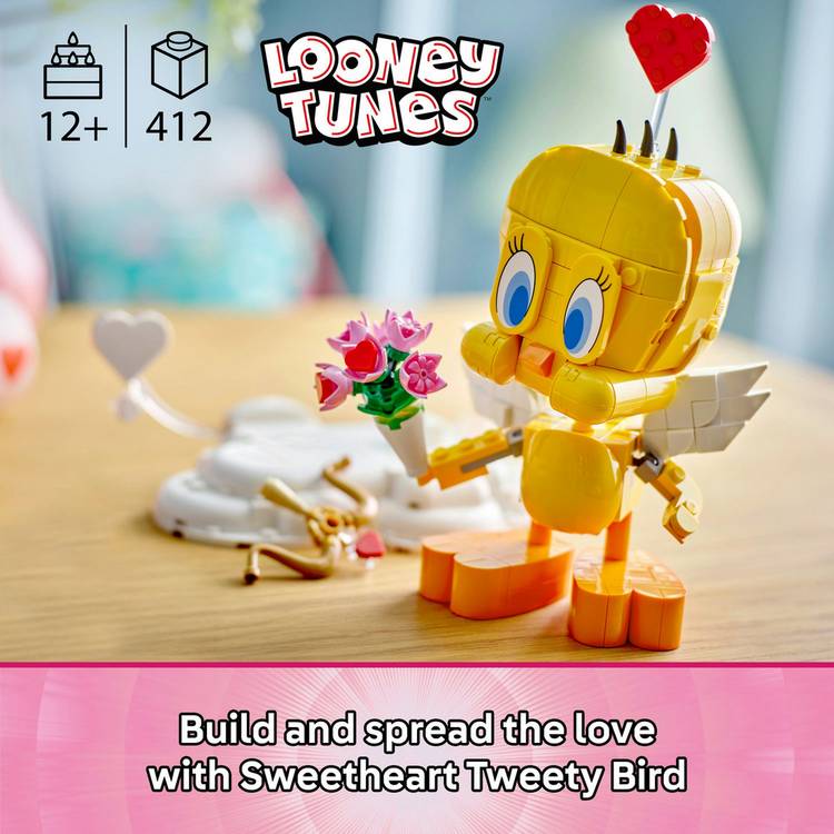 LEGO Looney Tunes Tweety Bird building set 40824, UK version