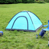 Pro Action blue 3-person dome tent (British brand)