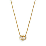 Argos Olivia Burton Yellow Gold Heart & Circle Interlink Necklace- Buy online at McGrocer