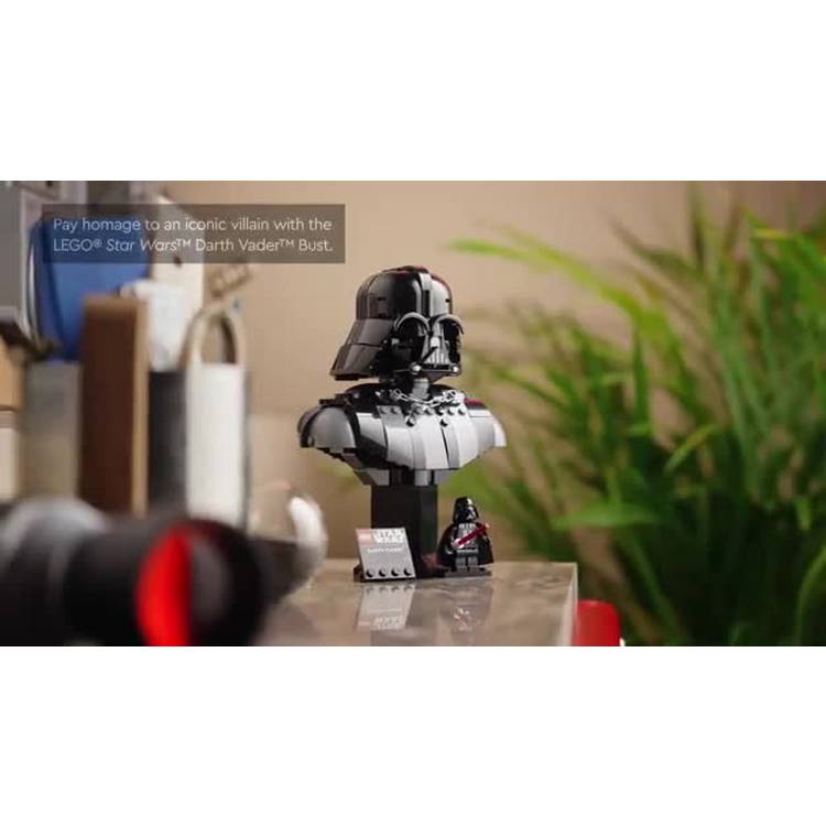 LEGO Star Wars Darth Vader Bust 349 pieces, imported from the UK