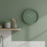 Acctim green wall clock 30cm - British brand