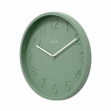 Acctim green wall clock 30cm - British brand