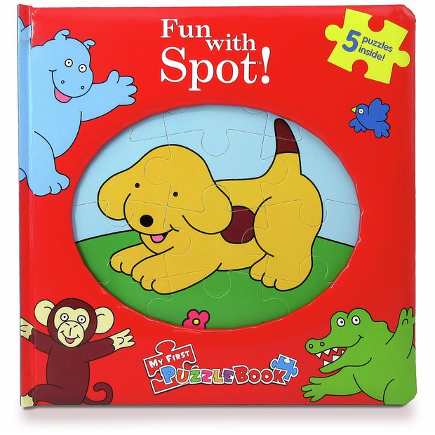 Eric Hill Spot puzzle book (British brand)