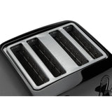 Cookworks 4 slice toaster black - British product
