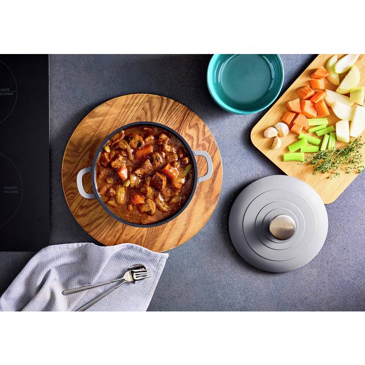 Morphy Richards casserole dish 2.3L grey, imported from the UK