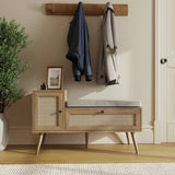 Argos GFW Noor 2 Door Shoe Storage Cabinet - Natural- Buy online at McGrocer