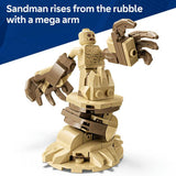 LEGO building set Spider-Man vs Sandman 76334 (British brand)