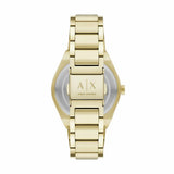 Armani Exchange ladies watch gold tone bracelet 36mm, UK version
