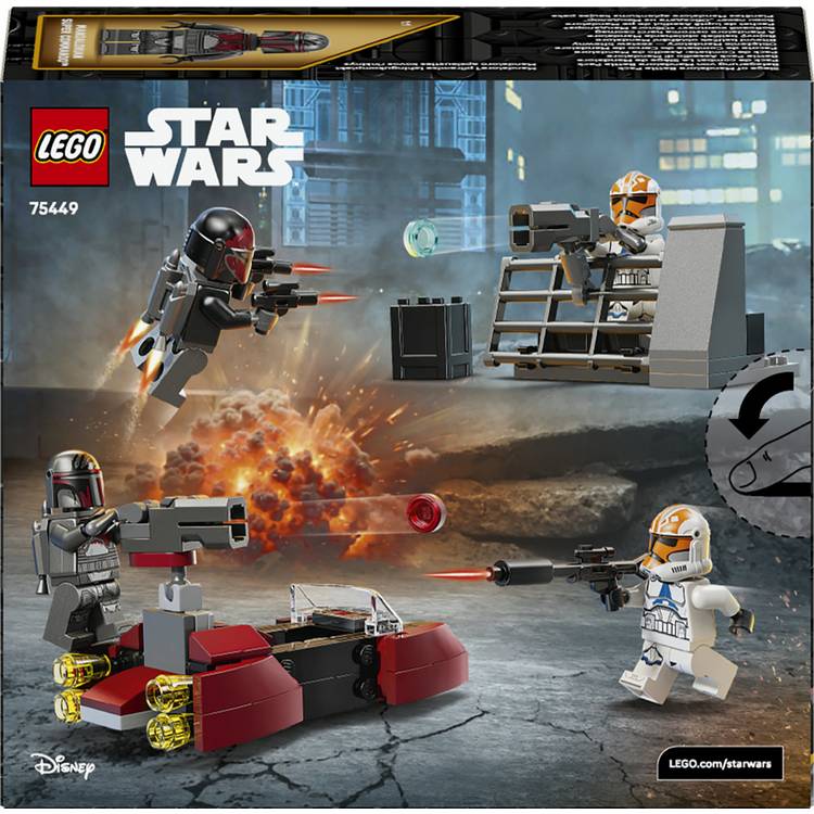 LEGO Star Wars Siege of Mandalore battle pack 116 pieces - British product