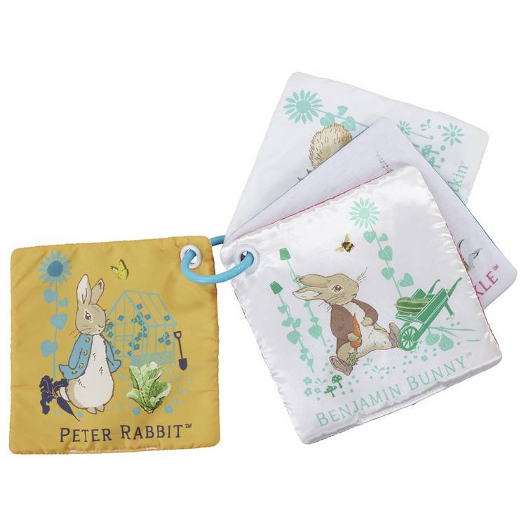Peter Rabbit Play And Go Squares soft book (British brand)
