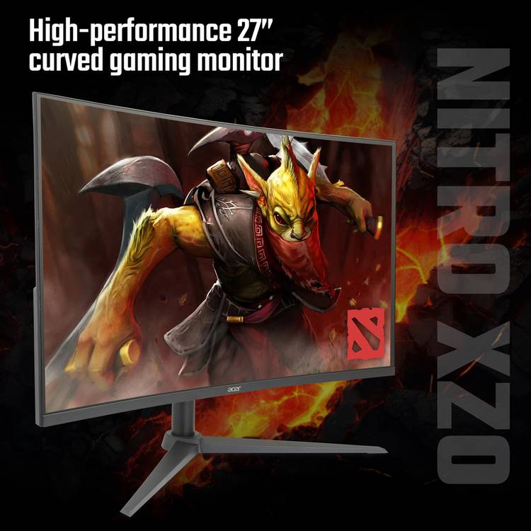 Acer Nitro XZ320QUS3 32 inch curved gaming monitor - British product