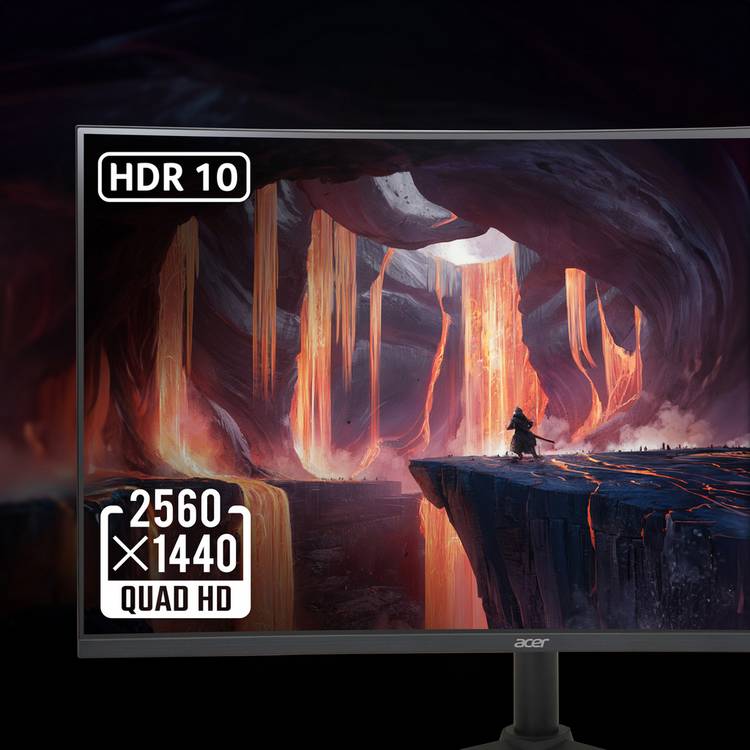 Acer Nitro XZ320QUS3 32 inch curved gaming monitor - British product