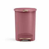 Simplehuman pedal bin blush pink 50L, imported from the UK