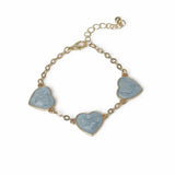 Argos Flitzy Kids Blue Heart Charm Bracelet 7cm- Buy online at McGrocer