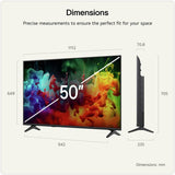 LG QNED Mini LED TV 50 inch, UK version