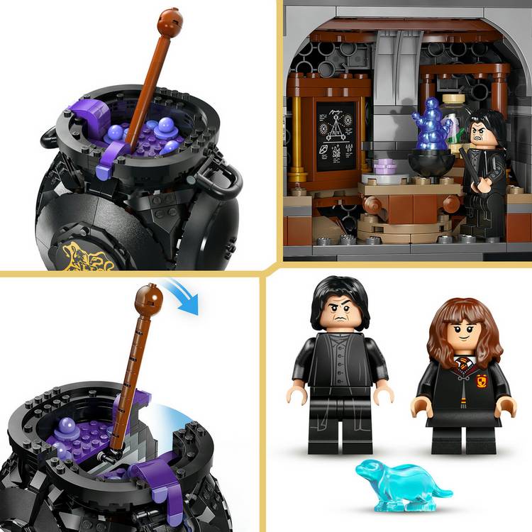 LEGO Harry Potter Cauldron secret classroom building set - British product