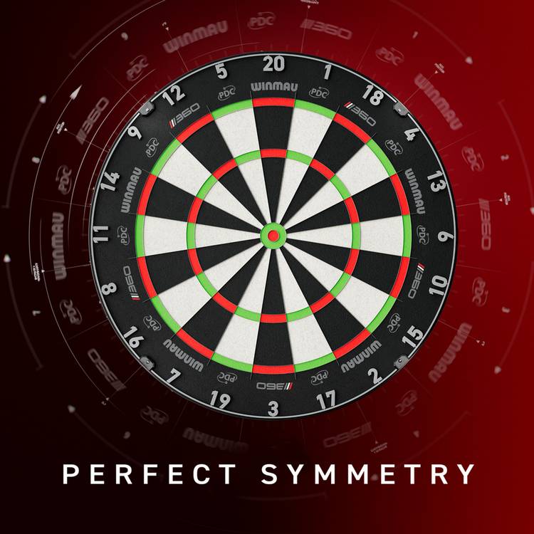 Winmau Blade 360 Symmetrical dartboard 45cm - British product