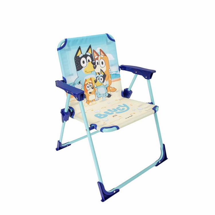 Bluey folding kids camping chair, imported from the UK