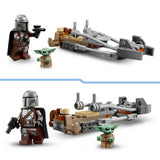 LEGO Star Wars Mandalorian Speeder Bike toy, UK version