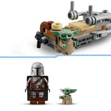 LEGO Star Wars Mandalorian Speeder Bike toy, UK version