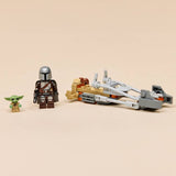 LEGO Star Wars Mandalorian Speeder Bike toy, UK version