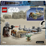 LEGO Star Wars Mandalorian Speeder Bike toy, UK version