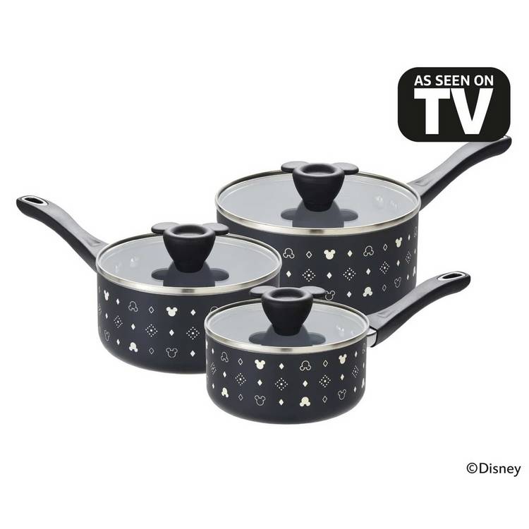 Prestige Disney 3 piece saucepan set - British product