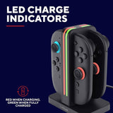 GXTrust 4-port charging dock for Nintendo Switch 2, imported from the UK