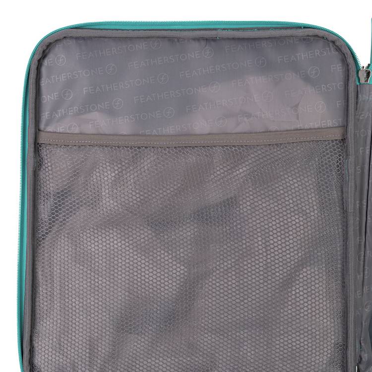 Featherstone cabin suitcase turquoise cabin-size luggage, UK version