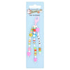 Fantasy Bead Keychain Clip 4 designs - British product