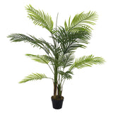 Livingandhome Artificial Bamboo Palm Tree 130cm, imported from the UK