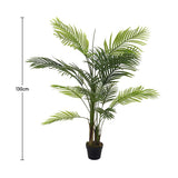 Livingandhome Artificial Bamboo Palm Tree 130cm, imported from the UK