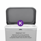 Simplehuman bin liners Code K 45L (British brand)