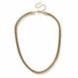 Uncommon Souls gold tone curb chain necklace 20 inch (British brand)
