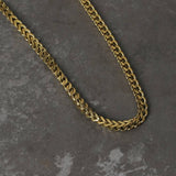 Uncommon Souls gold tone curb chain necklace 20 inch (British brand)